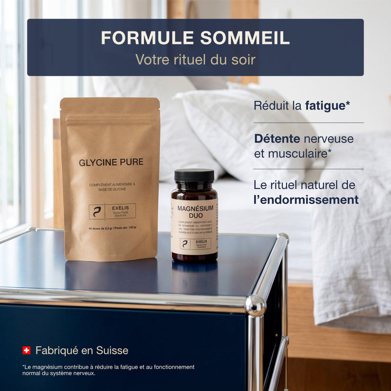 Pack Sommeil - Magnésio e Glicina