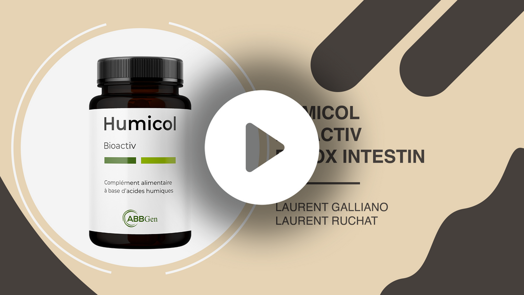 HUMICOL 400mg - Détoxification Muqueuse Intestinale - Acides Humiques