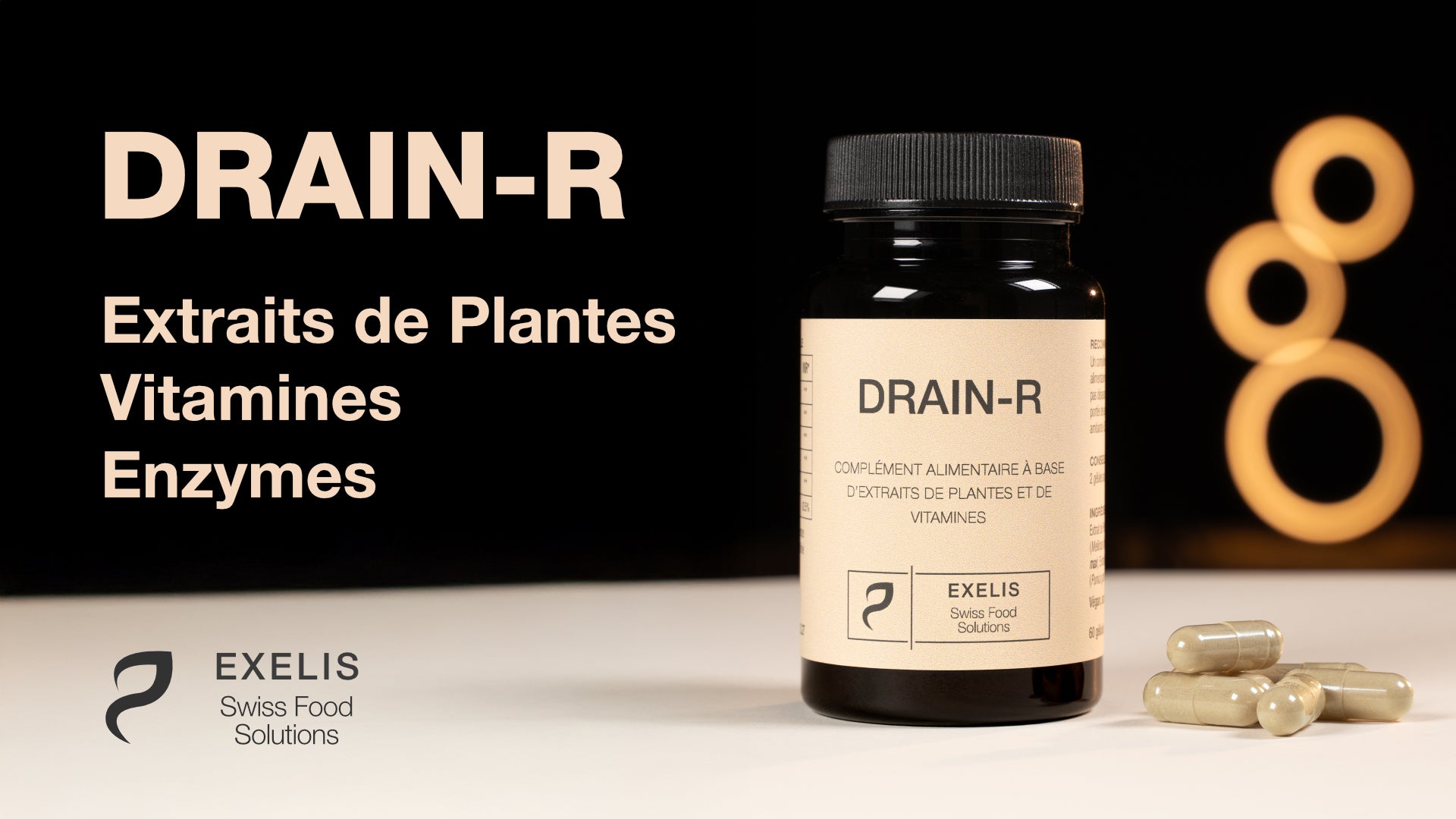 Vidéo Explicative Drain-R Exelis Draineur Naturel Jambes Lourdes et Circulation Sanguine