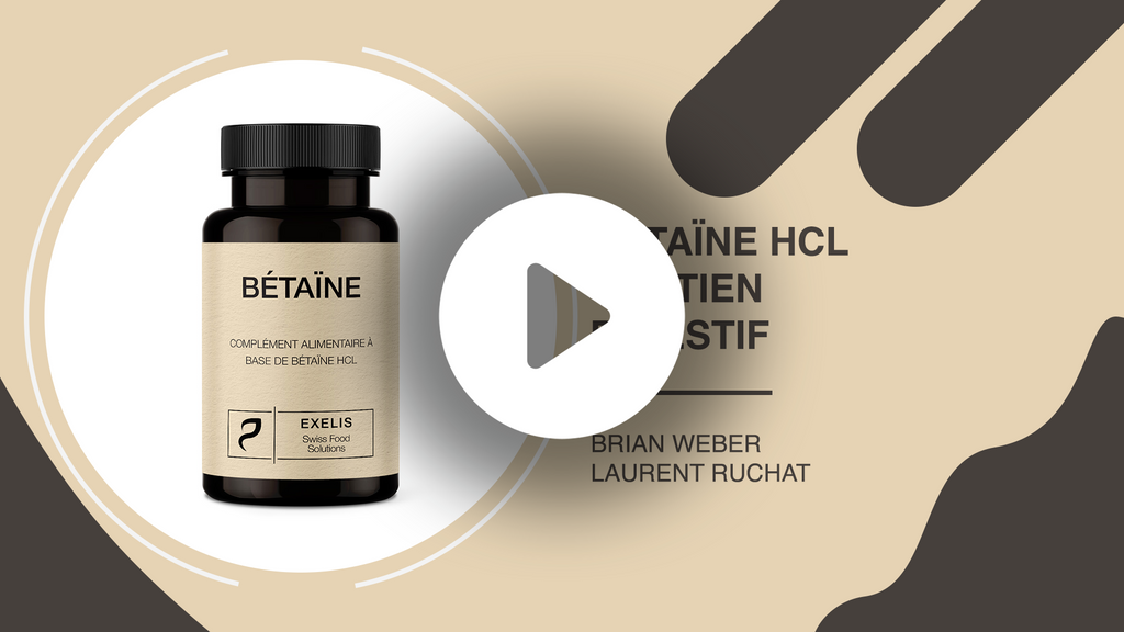 DIGE-R – Bétaïne HCl - Complément Digestion Difficile et Détox Foie