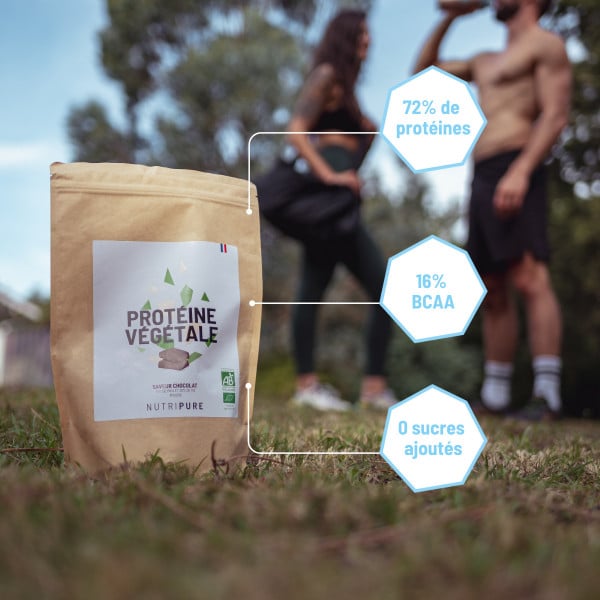 Protéine Vegan Bio Nutripure Chocolat