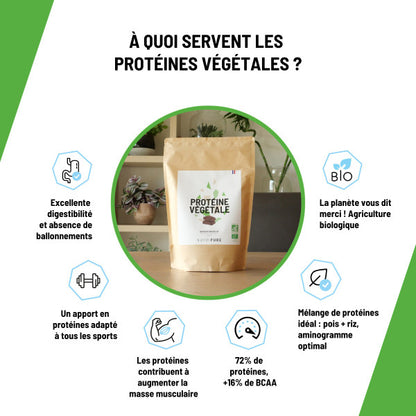 Protéine Vegan Bio Nutripure Chocolat