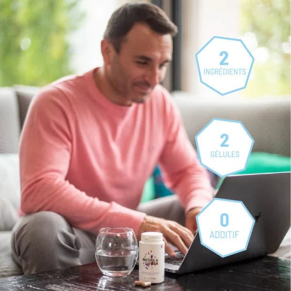 Rhodiola Rosea und Safran Nutripure 60 Kapseln