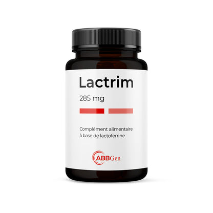 Lactrim Lactofer Complément lactoferrine infection muqueuses respiratoires digestives anémie fer